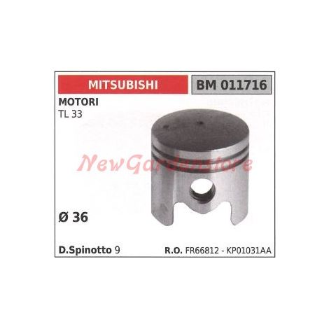 Pistón cortasetos MITSUBISHI TL33 011716