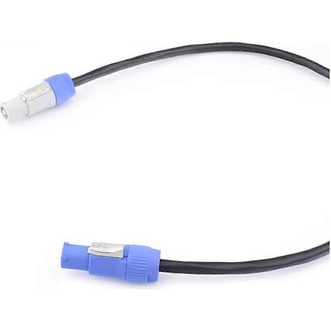 Câble d'extension monophasé PowerCON 3x1,5 mm² de 3 mètres (1/5)
