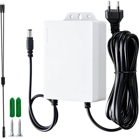 Mini Onduleur UPS 12V 2A,Alimentation de Secours sans Interruption avec Batterie Intégrée 3600 mAh,Prise DC 5.5x2.1mm,pour Routeur WiFi,Caméra de Surveillance,Modem,Aquarium et Système d'Alarme (1/5)