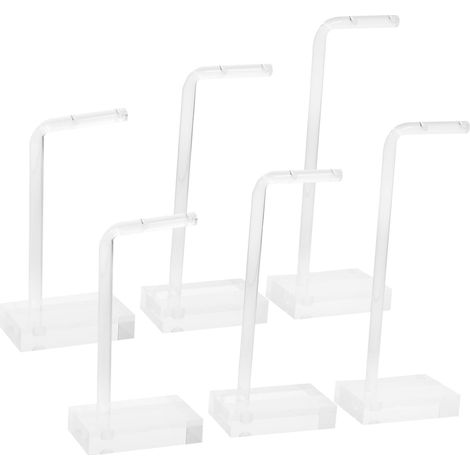 6pièces Support De Boucle Oreille Lot de Présentoir pour Bijoux Organisateur De Rangement pour Vente Et Exposition (1/5)
