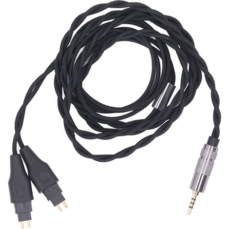 Câble de rechange pour casque audio Sennheiser HD580 HD650 HD6XX, connecteur 2.5mm équilibré, fil en cuivre argenté, amélioration de qualité sonore. (1/5)