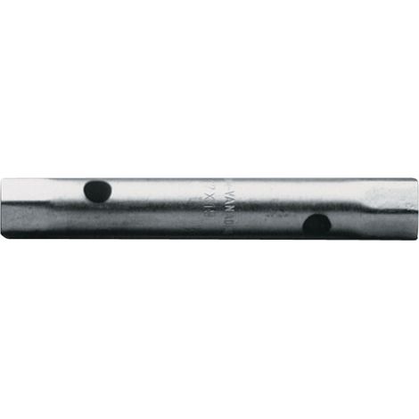 Rohrsteckschlüssel SW 6x7mm L.100mm Bohrungs-D.6,5mm verchr.TECWERK
