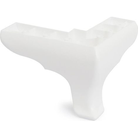 Q&ampQ pata okaliptus 140x140 h100 blanco mate , La pata para sofá blanco mate de plástico Okaliptus 140X140 es una pata de sofá o mueble de 10 cm de altura.