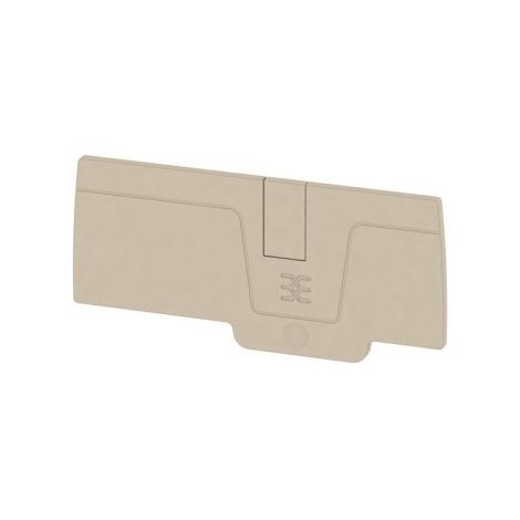 Weidmüller Abschlussplatte beige AEP 2C 6