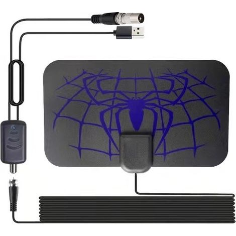 Violet 3600 miles SMT SPIDER fleur intérieur HDTV antenne amovible amplificateur (1/5)