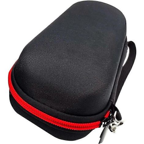 Tragbare Reise-Organizer-Tragetasche für elektrische Trimmer und Rasierer-17.5X7X7CM-Red (1/3)