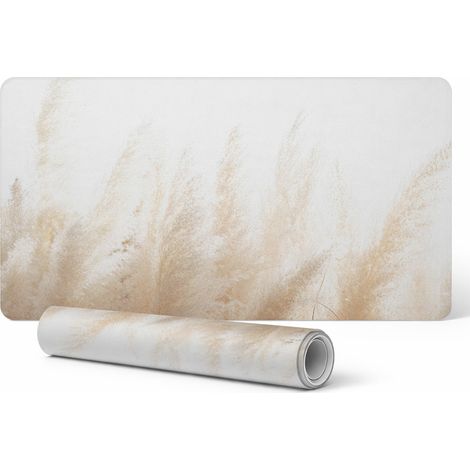 Alfombrilla protectora para teclado y ratón, diseño de hierbas delicadas, 100x50 cm (1/5)
