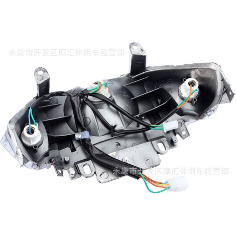 Scooter compatible GY6 50CC Chuanl Sunny SSR rear brake light, taillight, turn signal reflector (1/4)