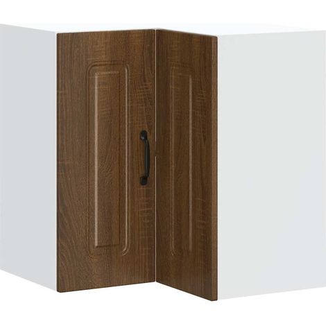 Maison Exclusive - Pensile da Cucina ad Angolo Kalmar Rovere Marrone in Truciolato