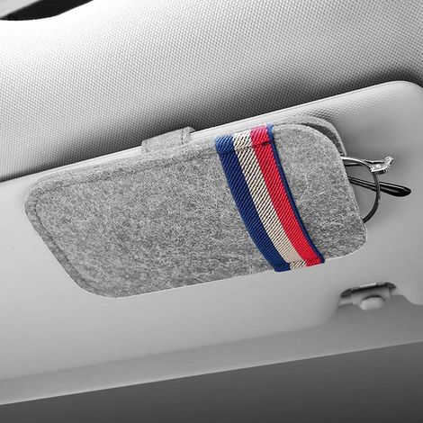 Autobrillenhalter, Sonnenbrillenclip für die Sonnenblende, Brillenschutz, universelles Auto-Innenraumzubehör zur Aufbewahrung von Brillen (1/5)