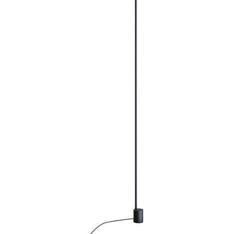 DAISHO Piantana LED 27W 3000K CRI90 IP20 in Alluminio Colore Titanio - Lampada da Terra Dimmerabile per Illuminazione Diffusa - Rossini Group (1/5)