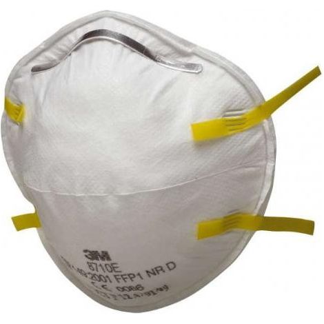 Masque jetable 3m 8710 ffp1 protection poussière brume
