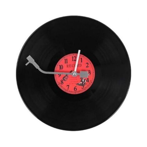 Horloge murale Ultra-silencieuse Horloge Vinyle Record Personnalité Horloge Murale Café Horloge Murale (1/4)