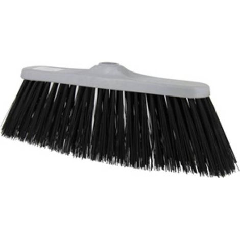 10 x SCOPA INDUSTRIALE 27 CM SUPPORTO PLASTICA S/MANICO