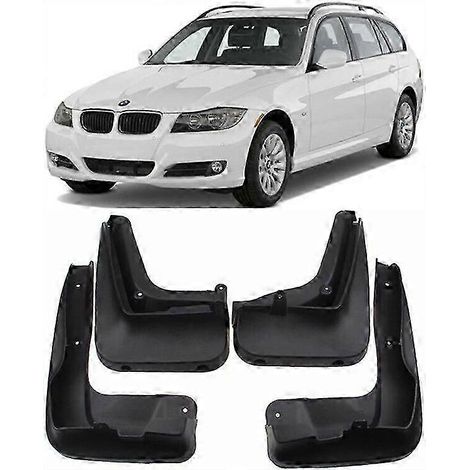 Bavettes de protection avant et arrière pour BMW Série 3 E90 E91 (2008-2011) (1/4)