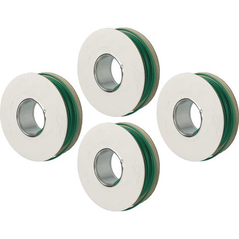 vhbw 4x Cavo perimetrale per diversi modelli di robot tosaerba - Filo perimetrale 50 m verde