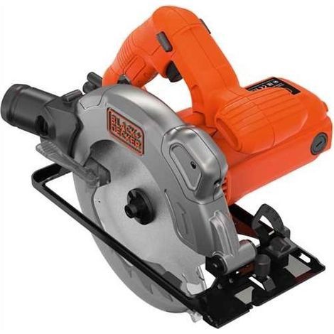 sierra circular cs1250l. potencia 1250w. voltaje 230v. diámetro de disco 190mm. profundidad de corte 66mm - black and de (1/2)