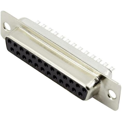 Connfly DS1033-25FBNSISS-CT SUB-D femelle 180 ° Nombre de pôles: 25 à souder 1 pc(s) Y600831 (1/3)