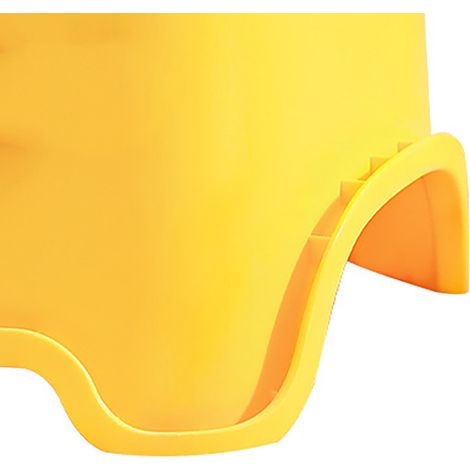 Petit tabouret, tabouret bas en plastique épais pour salon, motif petit canard jaune créatif, chaise enfant portable et simple, tabouret de rangement (1/5)