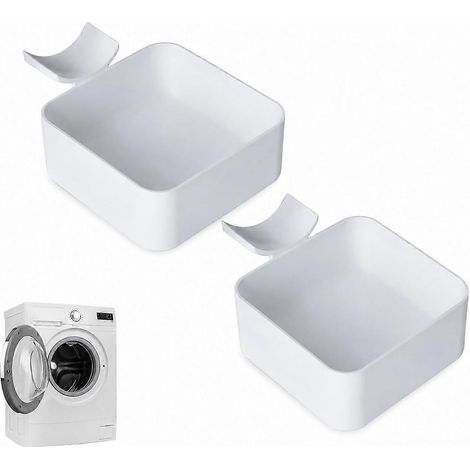 Bac de récupération d'eau pour lave-linge frontal bac d'évacuation étanche avec entonnoir de vidange facile à installer (1/5)