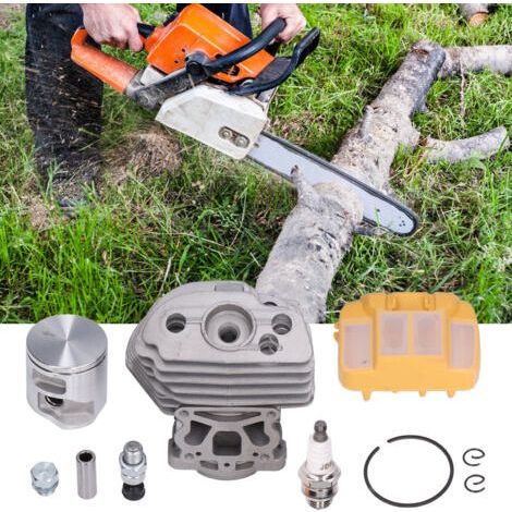 Air Filter and Repair Kit for 43mm Chainsaw - Compatible with Models 545, 550XP and CC2252 - Vacuum Pump, Spark Plug (1/2)