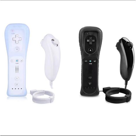 Wii-Controller-Fernbedienung mit Nunchuk (1/4)