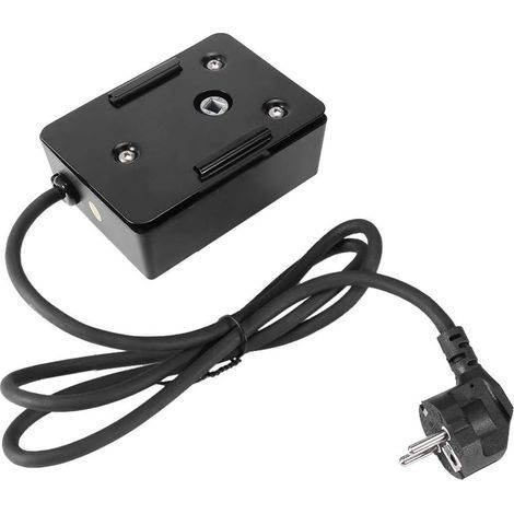 Moteur tourne‑broche barbecue 220V 4W – kit rôtissoire – charge nominale 10‑15kg – camping