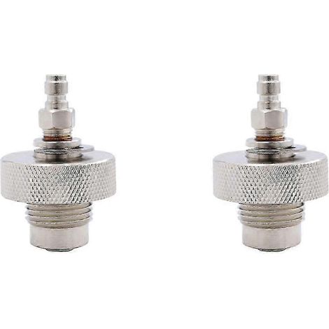Adaptateur submersible en acier inoxydable pour vanne DIN - Raccord mâle/femelle 300 bar pour outils pneumatiques (1/5)
