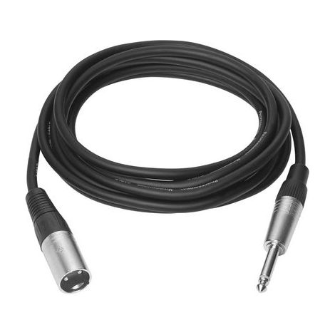 Vivolink PROAUDXLRJACK5 cable de audio 5 m XLR 6,35mm Negro