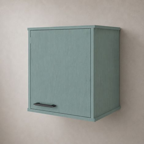 Pensile sospeso 45x34 cm in PVC verde scuro con ripiano Smeraldo (1/5)