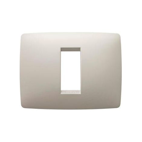 ONE PLATE 1 GANG IVORY GEWISS GW16101TI