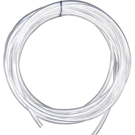 Tuyau en PVC (4 m, 5 x 8 mm), tuyau d'eau, tuyau d'air, tuyau de carburant, tuyau d'huile (1/5)