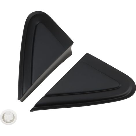 Store Lot de 2 coques triangulaires pour rétroviseur gauche et droit avec clips 6Q0853273A 6Q0853274A Compatible avec VW Polo 06-10 (1/5)