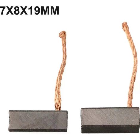 8-teiliges Set Kohlebürsten für Elektromotoren, Ersatzteile 7x8x19mm, Elektrowerkzeugzubehör, Neu-JXLGV (1/4)