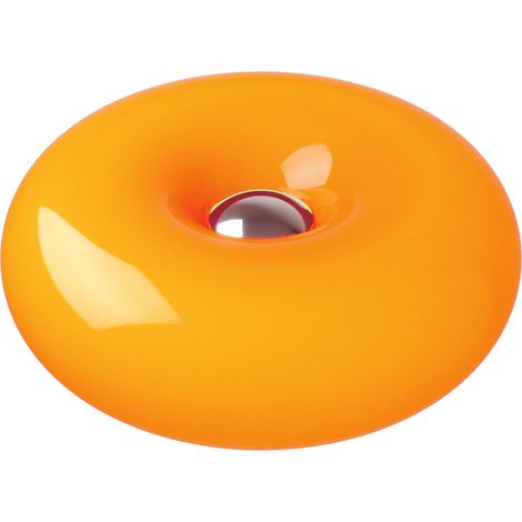 Eglo LED-Tischleuchte Basile Ø 30 x 10,8 cm warmweiß orange Lampen (1/3)