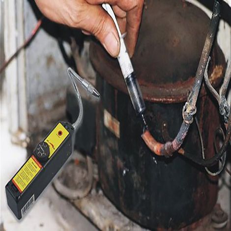 Détecteur de fuites de réfrigérants halogènes, CFC et HFC (R134a, R410a, R22a) - Inspection des systèmes de chauffage, ventilation et climatisation (1/5)