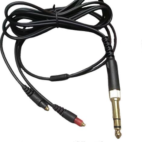 3,5-mm-Klinkenstecker auf MMCX-Kopfhörerkabel mit 6,35-mm-Adapter für SRH1440/SRH1840/SRH1540