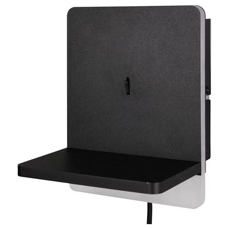 Trio Fairfield aplique de pared LED negro 900 lúmenes (1/3)