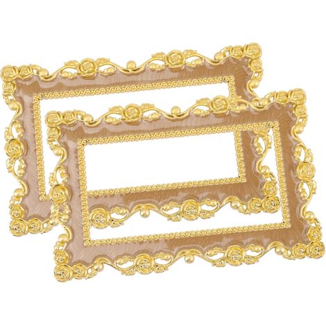 2pièces Cache-plaque Lumineuse Décoratif Cache-plaque Murale Pour Décoration De Chambre Lot De Autocollants Plastiques (1/5)