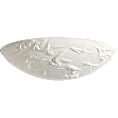 DOMINO Applique Mur plâtre E27 77W max.,demi-lune Lpe non incl. ARIC 3019
