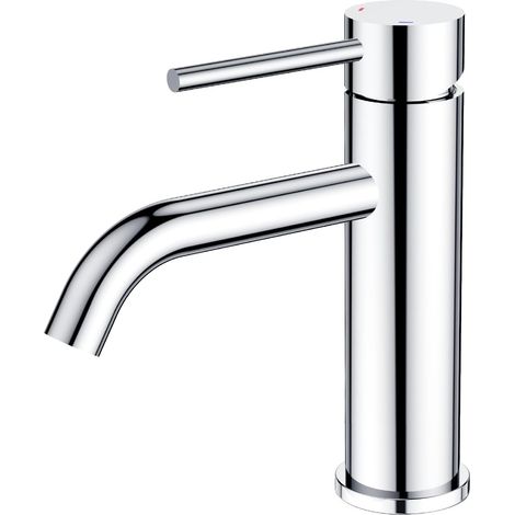 FORIOUS Badarmatur, Einhebelmischer in Chromoptik für Waschbecken und Gästetoilette (1/5)