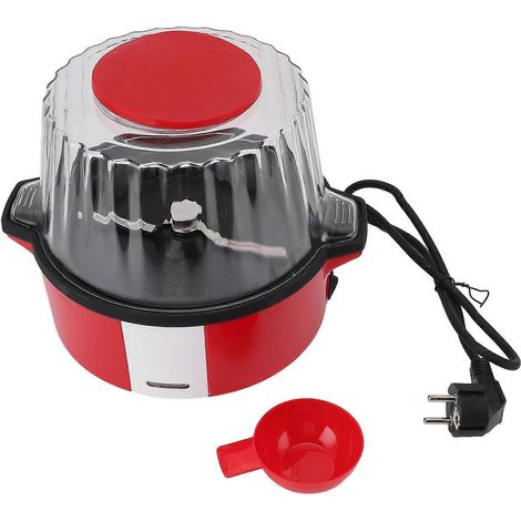 Machine à pop-corn électrique automatique, petit appareil ménager avec couvercle transparent, multifonctionnel pour la maison (1/5)