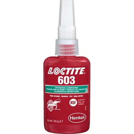 Loctite 603 adesivo liquido verde alta resistenza 50 ml