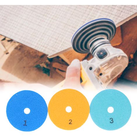 Ensemble de 3 disques de resurfaçage rapide en trois étapes de 4 pouces (1/5)