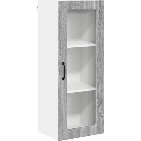 Meuble mural de cuisine,Armoire de cuisine avec porte Gris Sonoma 40 x 31 x 100 cm CFW77120 (1/5)