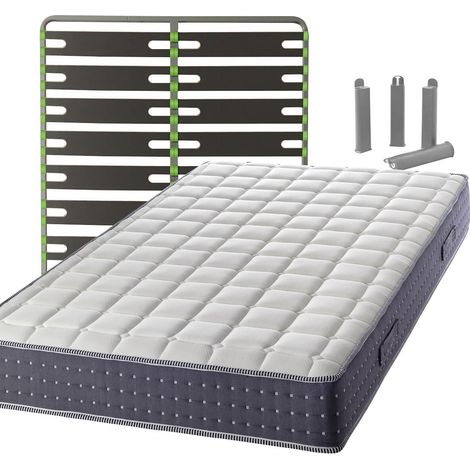 SILHOUETTE - Pack Matelas + AltoSenso 140x190 + Pieds (1/5)