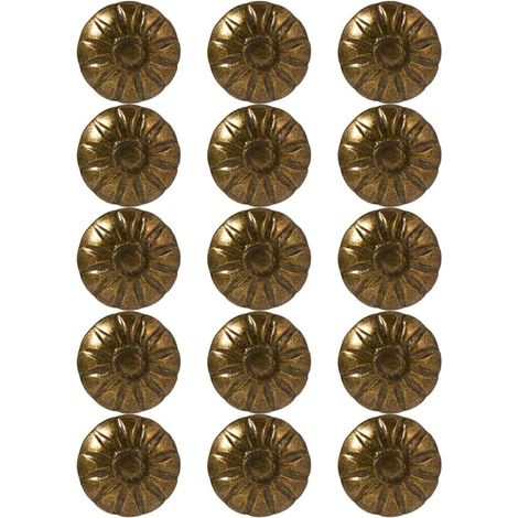 200 pièces Punaises de Tapissier Décoratives Antique pour Ameublement et Décoration de Chaises Lit Style Vintage (1/5)