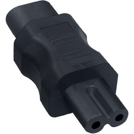 Abbildung 8 IEC320 C8 auf C7 Netzadapteranschlüsse Stecker Buchse