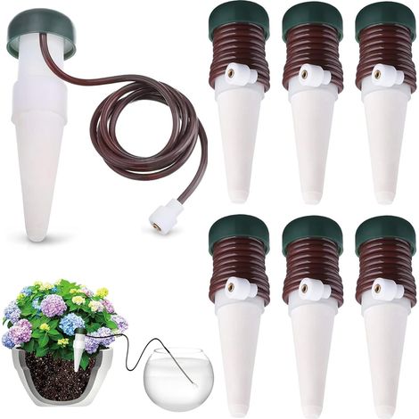 Distributore d'acqua per piante da interno, set da 6, irrigazione automatica per piante da interno, irrigazione automatica (1/5)