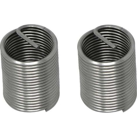 2x insert fileté M12x12 ressort filet rapporté standard acier inoxydable V-coil réparation renforcement filetage foiré taraudage